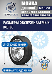 MK-170 Мойка колес System4you 